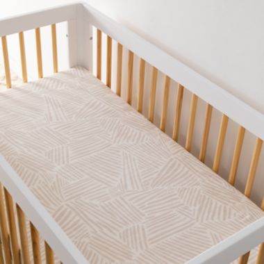 Babyletto&reg; Organic Cotton Muslin Standard Crib Sheet. View a larger version of this product image.