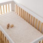Alternate image 7 for Babyletto&reg; Organic Cotton Muslin Standard Crib Sheet