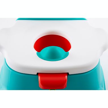 Sesame Street&reg; Elmo Hooray 3-in-1 Potty in Blue/Yellow. View a larger version of this product image.