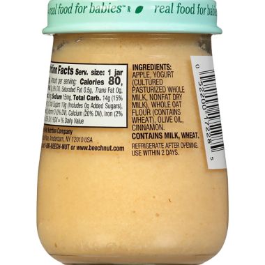 Beech-Nut&reg; Naturals Superblends 4 oz. Stage 3 Apple, Yogurt, Cinnamon &amp; Oat Puree. View a larger version of this product image.
