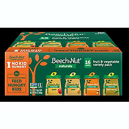 Beech-Nut® 16-Pack Stage 1 Natural Fruit & Vegetable Variety Pack