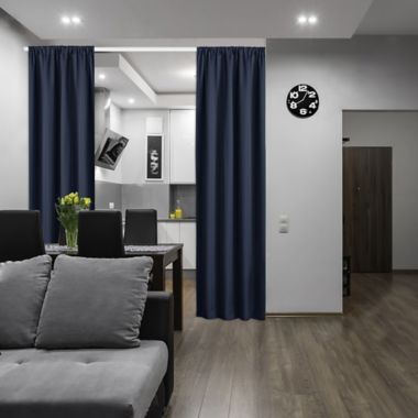 Maytex 48 to 120-Inch Adjustable Tension Curtain Rod in White. View a larger version of this product image.