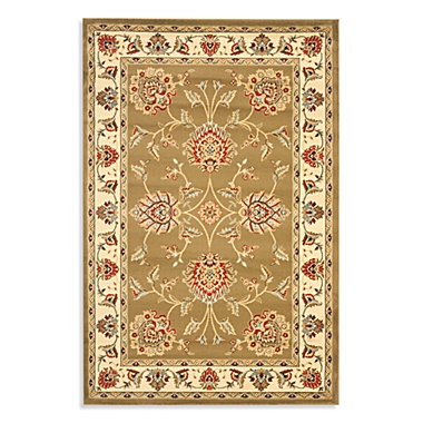 Safavieh Prescott Green/Ivory 4-Foot x 6-Foot Accent Rug. View a larger version of this product image.