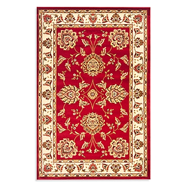 Safavieh Prescott Red/Ivory 4-Foot x 6-Foot Accent Rug. View a larger version of this product image.
