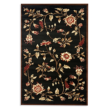 Safavieh Tobin Black/Multi 4-Foot x 6-Foot Accent Rug. View a larger version of this product image.