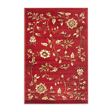 Safavieh Tobin 4-Foot x 6-Foot Accent Rug in Red/Multi. View a larger version of this product image.