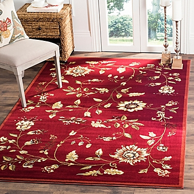 Safavieh Tobin 3-foot 3-Inch x 5-Foot 3-Inch Accent Rug in Red/Multi. View a larger version of this product image.