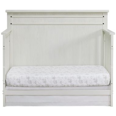 Soho Baby Ellison 4-in-1 Convertible Crib in Rustic White. View a larger version of this product image.