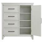 Alternate image 3 for Soho Baby Ellison 4-Drawer Chifferobe in Rustic White