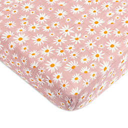 Babyletto® Organic Cotton Muslin Mini Crib Sheet in Daisy