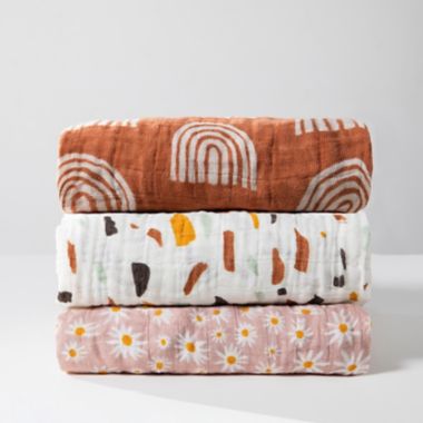 Babyletto&reg; Organic Cotton Muslin All-Stages Midi Crib Sheet. View a larger version of this product image.