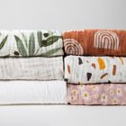 Alternate image 8 for Babyletto&reg; Organic Cotton Muslin All-Stages Midi Crib Sheet