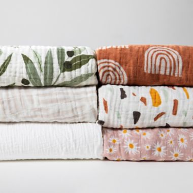 Babyletto&reg; Organic Cotton Muslin All-Stages Midi Crib Sheet. View a larger version of this product image.