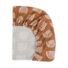 Alternate image 3 for Babyletto&reg; Organic Cotton Muslin All-Stages Bassinet Sheet