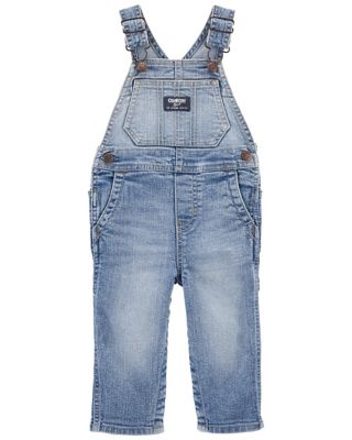 OshKosh B'gosh&reg; Hickory Stripe Classic Overalls in Blue