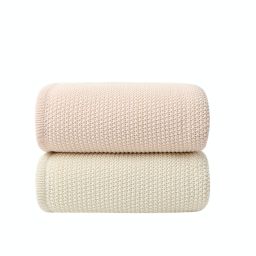 ever & ever™ Seed Stitch Sherpa Back Blanket