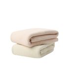 Alternate image 5 for ever &amp; ever&trade; Seed Stitch Sherpa Back Blanket in Rosewater