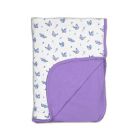 Alternate image 0 for Bellabu Bear&reg; Butterfly 2-Layer Reversible Bamboo Blanket in White