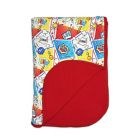 Alternate image 0 for Bellabu Bear&reg; Comic Hero 2-Layer Reversible Bamboo Blanket in Red