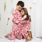 Alternate image 2 for Burt's Bees Baby&reg; Size 2T 2-Piece I Love You Valentine's Day Pajama Set in Rose