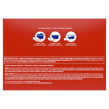 Bounce&reg; 240-Count Fabric Softener Dryer Sheets in Outdoor Fresh. View a larger version of this product image.