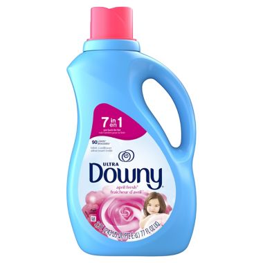 Downy Ultra 77 fl. oz. Liquid Fabric Softener in April Fresh. View a larger version of this product image.
