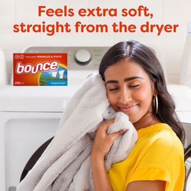 Bounce&reg; 240-Count Fabric Softener Dryer Sheets in Outdoor Fresh. View a larger version of this product image.