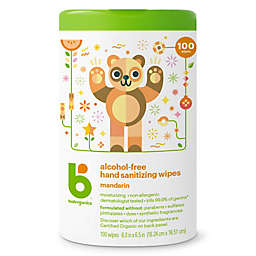 Babyganics® 100-Count Alcohol-Free Mandarin Hand Sanitizing Wipes