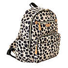 Alternate image 1 for TWELVElittle Companion Backpack Diaper Bag in Leopard