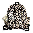 Alternate image 2 for TWELVElittle Companion Backpack Diaper Bag in Leopard