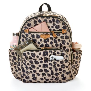 TWELVElittle Companion Backpack Diaper Bag in Leopard. View a larger version of this product image.