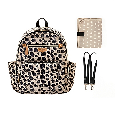 TWELVElittle Companion Backpack Diaper Bag in Leopard. View a larger version of this product image.