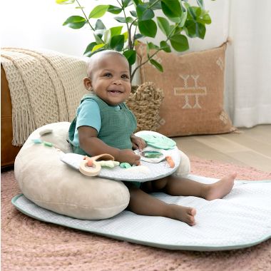 Ingenuity&trade; Cozy Prop 4-in-1 Sit Up & Prop Activity Mat in Nate. View a larger version of this product image.