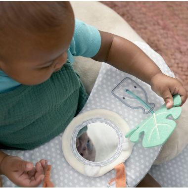 Ingenuity&trade; Cozy Prop 4-in-1 Sit Up & Prop Activity Mat in Nate. View a larger version of this product image.