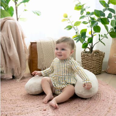 Ingenuity&trade; Cozy Prop 4-in-1 Sit Up & Prop Activity Mat in Nate. View a larger version of this product image.