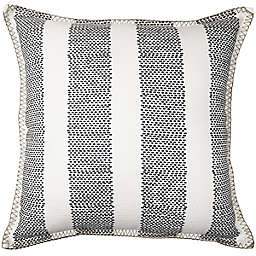 Everhome™ Blue Dotted Cabana Stripe Throw Pillow