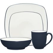 Noritake&reg; Colorwave 4-Piece Square Place Setting in Navy