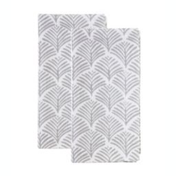 Everhome™ Fanned Leaf Napkins in Microchip (Set of 2)