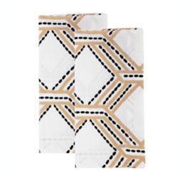 Everhome™ Diamond Weave Napkins in Peyote/Tan (Set of 2)