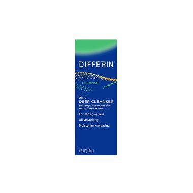 Differin&reg; 4 fl. oz. Daily Deep Cleanser. View a larger version of this product image.