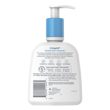 Cetaphil&reg; 8 fl. oz. Gentle Skin Cleanser. View a larger version of this product image.