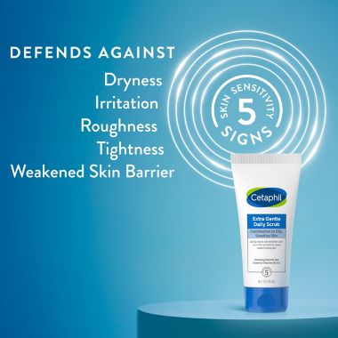 Cetaphil&reg; 6 fl. oz. Extra Gentle Daily Scrub. View a larger version of this product image.