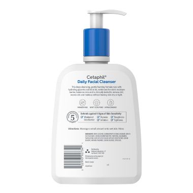 Cetaphil&reg; 16 fl. oz. Daily Facial Cleanser. View a larger version of this product image.