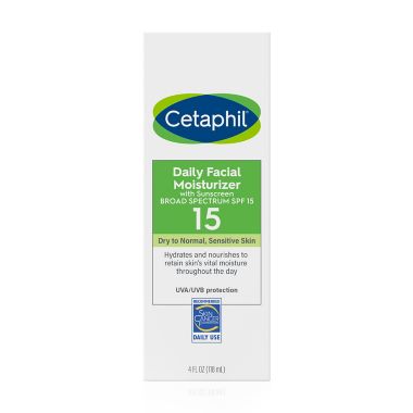 Cetaphil&reg; 4 oz. Daily Facial Moisturizer SPF15. View a larger version of this product image.