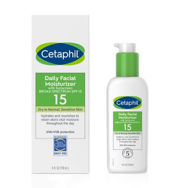 Cetaphil&reg; 4 oz. Daily Facial Moisturizer SPF15. View a larger version of this product image.