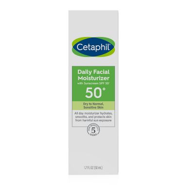 Cetaphil&reg; 1.7 oz. Daily Facial Moisturizer SPF50. View a larger version of this product image.