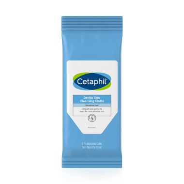 Cetaphil&reg; 10-Count Gentle Skin Cleansing Cloths. View a larger version of this product image.