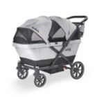 Alternate image 1 for Larktale&trade; Caravan&trade; Coupe Double Stroller in Grey/Black