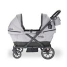 Alternate image 4 for Larktale&trade; Caravan&trade; Coupe Double Stroller in Grey/Black