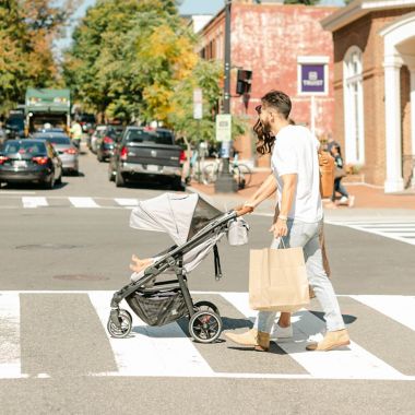 Larktale&trade; Crossover&trade; Convertible Single-to-Double Stroller/Wagon. View a larger version of this product image.